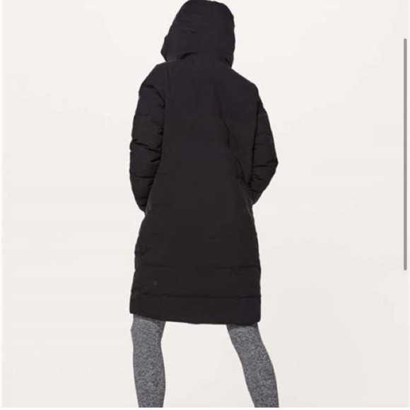Lululemon Slush Hour Parka Black Size 4 - Picture 2 of 9